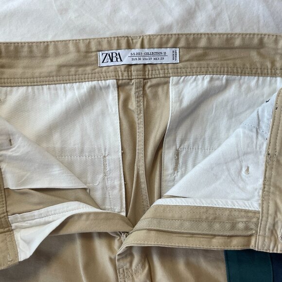 Men's ZARA S/S 2023 Collection 13 Shorts – USA Size 29 - Picture 4 of 6